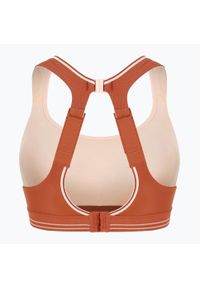 Biustonosz treningowy Shock Absorber Ultimate Run Bra. Kolor: pomarańczowy. Sport: bieganie