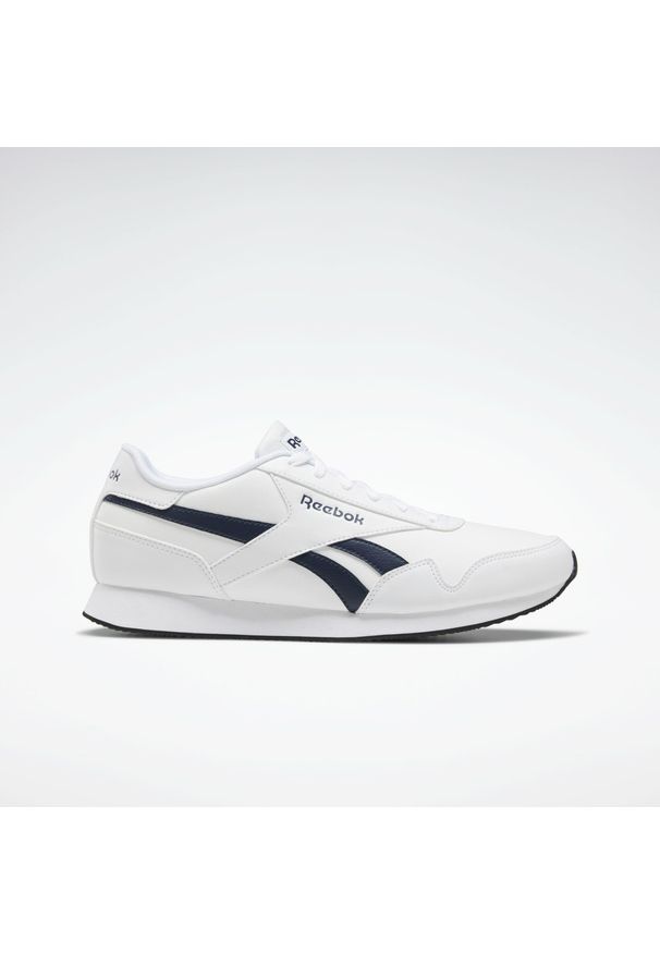 Trenerzy Reebok Classics Royal Jogger 3.0. Kolor: czarny, niebieski, biały, wielokolorowy. Materiał: tkanina, syntetyk, materiał. Model: Reebok Royal. Sport: turystyka piesza