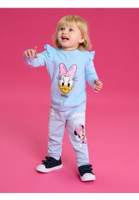 Sinsay - Spodnie dresowe jogger Minnie and Daisy - zielony. Kolor: zielony. Materiał: dresówka #1