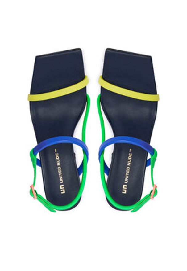 United Nude Sandały Zuma Strappy Hi 1101096816 Kolorowy. Materiał: skóra. Wzór: kolorowy