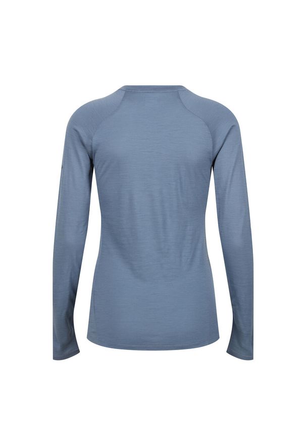 Bluza merino damska Inov-8 Merino Long Sleeve T-Shirt. Kolor: niebieski. Długość rękawa: długi rękaw
