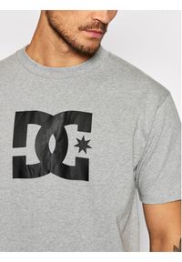 DC T-Shirt Star ADYZT04985 Szary Classic Fit. Kolor: szary. Materiał: bawełna #3