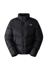 Kurtka The North Face Saikuru 0A853IJK31 - czarna. Okazja: na spacer. Kolor: czarny. Materiał: materiał, poliester. Sezon: zima. Sport: turystyka piesza