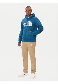 The North Face Bluza Easy NF0A89FF Niebieski Regular Fit. Kolor: niebieski. Materiał: bawełna #3