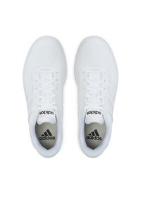 Adidas - adidas Sneakersy Court Platform GV9000 Biały. Kolor: biały. Materiał: skóra. Obcas: na platformie #5