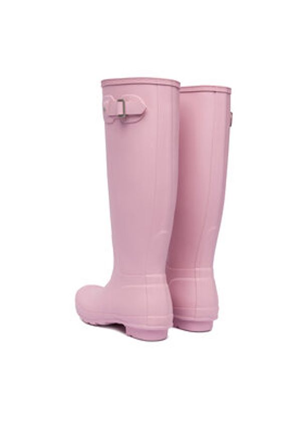 Hunter Kalosze Original Tall WFT1000RMA Różowy. Kolor: różowy. Materiał: guma