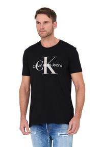 Calvin Klein - CALVIN KLEIN Czarny t-shirt. Kolor: czarny #2