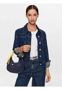 Tommy Jeans Torebka Tjw Beach Summer Shoulder Bag AW0AW14580 Granatowy. Kolor: niebieski #5