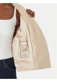 Guess Trencz W6GL21 W1954 Beżowy Regular Fit. Kolor: beżowy. Materiał: bawełna, syntetyk #2