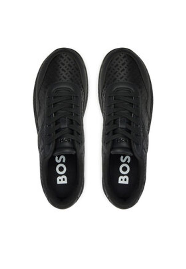 BOSS - Boss Sneakersy Titanium 50537870 10251947 01 Czarny. Kolor: czarny. Materiał: materiał