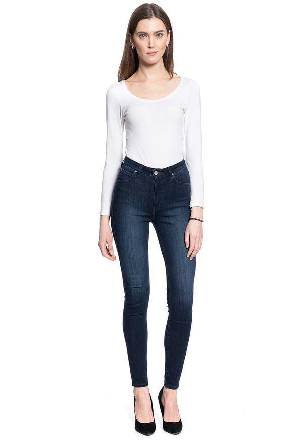 Lee - SPODNIE DAMSKIE LEE IVY DARK USK L32EKJZP 112107405