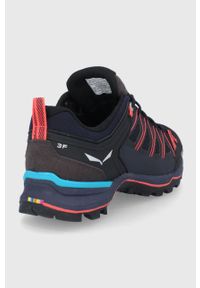 Salewa buty MTN Trainer Lite damskie kolor granatowy lekko ocieplone. Zapięcie: sznurówki. Kolor: niebieski. Materiał: tworzywo sztuczne, materiał, guma. Szerokość cholewki: normalna #2