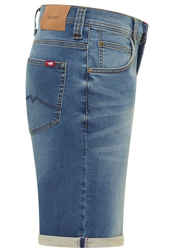 Męskie Szorty Mustang Style Chicago Shorts Z Denim Blue 1016349 5000 773. Materiał: denim