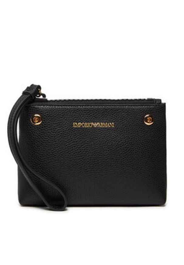 Emporio Armani Torebka EW000361 AF12103 MC032 Czarny. Kolor: czarny. Materiał: skórzane