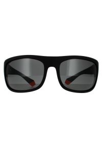 POLAROID - Męskie okulary przeciwsłoneczne z polaryzacją Polaroid Pld 2125/S. Kolor: żółty, czarny, wielokolorowy, pomarańczowy. Materiał: tkanina #1