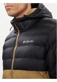 columbia - Columbia Kurtka puchowa Buck Butte™ Insulated Hooded Jacket Brązowy Regular Fit. Kolor: brązowy. Materiał: syntetyk
