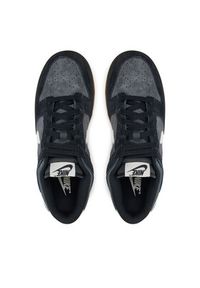 Nike Sneakersy DUNK LOW RETRO SEHQ1931 Czarny. Kolor: czarny. Materiał: skóra, zamsz #5
