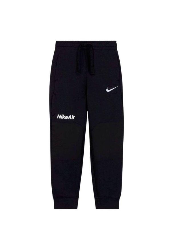 Nike NSW Air Pant Junior spodnie dresowe dziecięce 110 czarne. Kolor: czarny. Materiał: dresówka