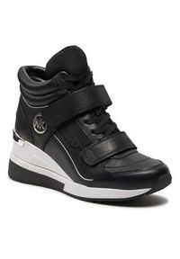 MICHAEL Michael Kors Sneakersy Gentry High Top 43F3GYFE2L Czarny. Kolor: czarny. Materiał: skóra