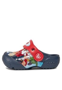 Crocs Klapki Fl Avengers Patch Clog T Clog 207068 Granatowy. Kolor: niebieski. Wzór: motyw z bajki #2