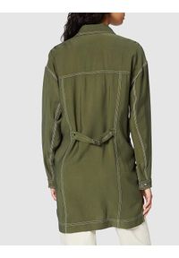 Lee - DAMSKA TUNIKA LEE ELONGATED DUSTER COA REGULAR FIT OLIVE GREEN L45WCWNX