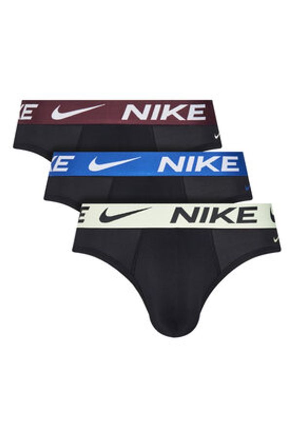 Nike Komplet 3 par slipów Essential Micro 0000KE1155 Czarny. Kolor: czarny. Materiał: syntetyk