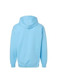 GILDAN - Bluza Z Kapturem Dla Dorosłych Unisex Softstyle Fleece Midweight. Typ kołnierza: kaptur. Kolor: niebieski