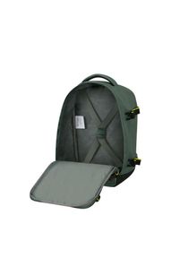 AMERICAN TOURISTER - Plecak do samolotu American Tourister Take2cabin S - dark forest. Kolor: zielony