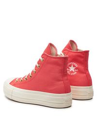Converse Trampki Chuck Taylor All Star Lift Platform Canvas A09914C Różowy. Kolor: różowy. Materiał: materiał. Obcas: na platformie #4