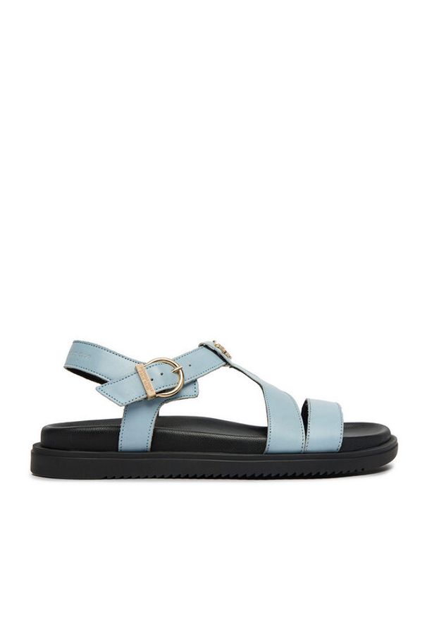 Beverly Hills Polo Club Sandały EO-WI16-SERDINIA-01 Niebieski. Kolor: niebieski. Materiał: skóra