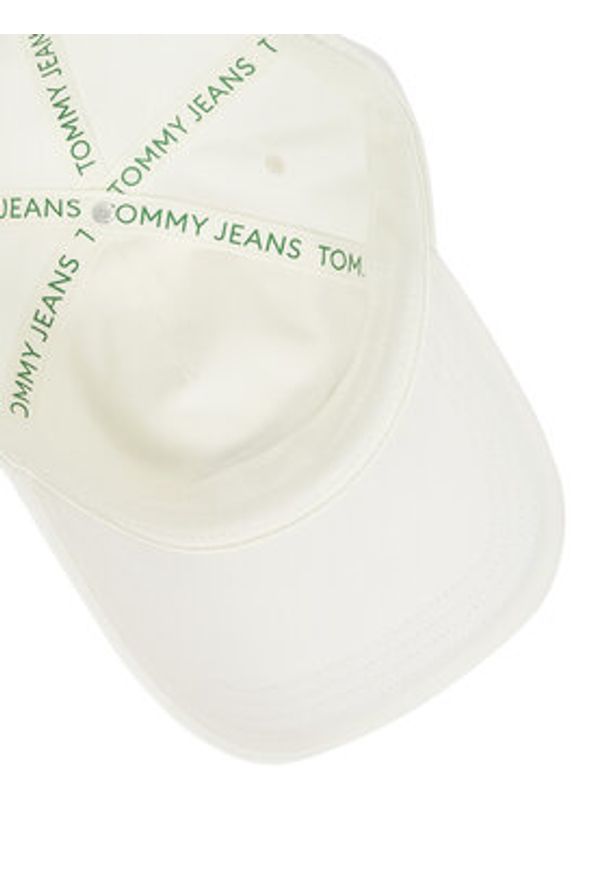 Tommy Jeans Czapka z daszkiem Tjw Heritage Core 5 Panel Cap AW0AW16991 Biały. Kolor: biały. Materiał: materiał, bawełna