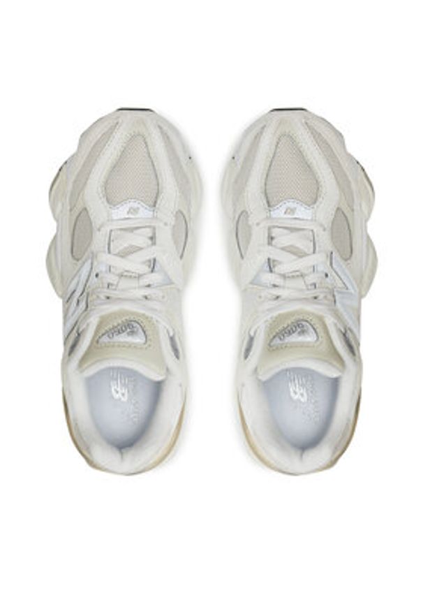 New Balance Sneakersy U9060WHT Beżowy. Kolor: beżowy. Materiał: mesh, materiał