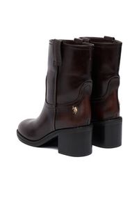 U.S. Polo Assn. Botki EO-KATIA001W/EY1 Brązowy. Kolor: brązowy. Materiał: materiał #8