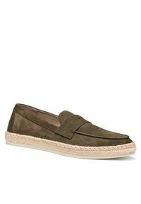 Geox Espadryle U Costuni U55MRA 00022 C3009 Khaki. Kolor: brązowy. Materiał: zamsz, skóra #3