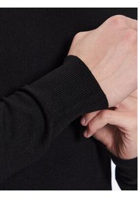 Brave Soul Sweter MK-36BRAMBER Czarny Regular Fit. Kolor: czarny. Materiał: wiskoza #3