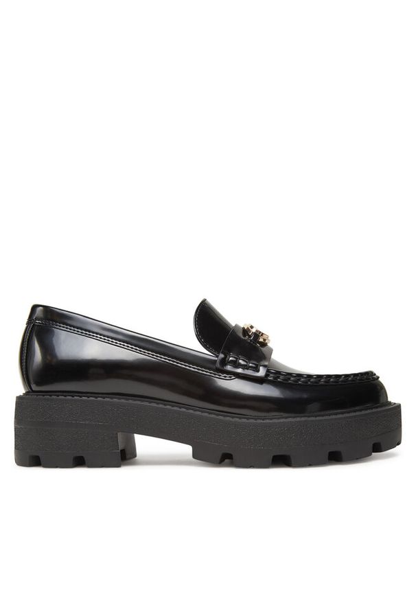 Loafersy Guess. Kolor: czarny