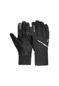Rękawice narciarskie Reusch Rider Windstopper Touch-Tec. Kolor: czarny, szary, wielokolorowy. Technologia: Windstopper. Sport: narciarstwo