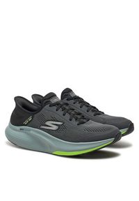 skechers - Skechers Sneakersy Slip-ins: GO WALK Max Walker 216584/CCBK Czarny. Kolor: czarny. Materiał: materiał #3