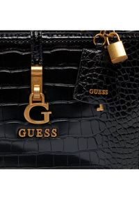 Guess Torebka G James (CA) HWCA92 12060 Czarny. Kolor: czarny. Materiał: skórzane