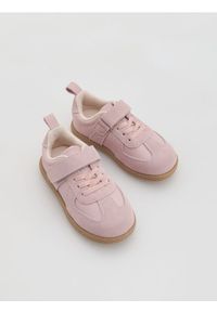 Reserved - Skórzane trampki - pastelowy róż. Kolor: różowy. Materiał: skóra #1