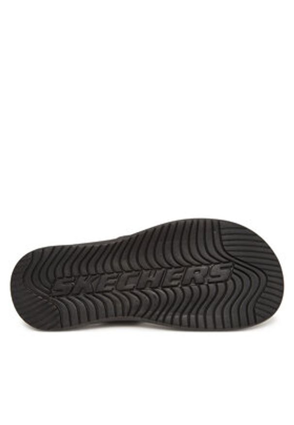 skechers - Skechers Japonki Proven Sd-Baylis 204577/BLK Czarny. Kolor: czarny. Materiał: materiał