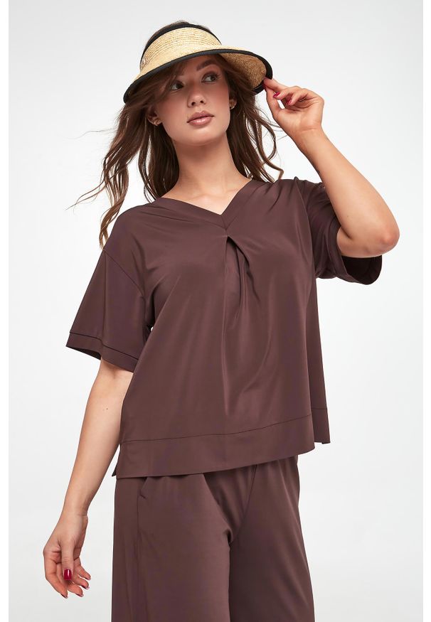 Max Mara Beachwear - Bluzka damska Lauto MAX MARA BEACHWEAR