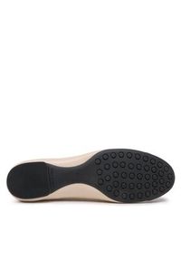 Tory Burch Baleriny Claire Cap Toe 148336 Beżowy. Kolor: beżowy. Materiał: skóra #4