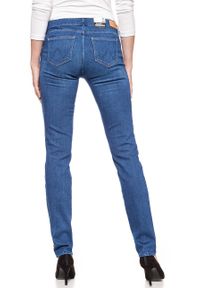 Wrangler - WRANGLER SLIM SPODNIE DAMSKIE BLUE MOUNTIAN W28LGR22P #9