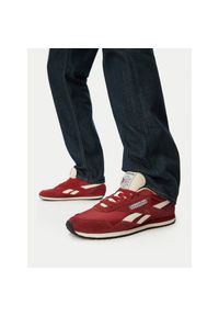 Sneakersy Reebok. Kolor: czerwony. Model: Reebok Classic #1