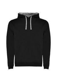 ROLY - Męska Bluza Z Kapturem Urban. Typ kołnierza: kaptur. Kolor: wielokolorowy, czarny, szary