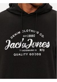 Jack & Jones - Jack&Jones Bluza Forest 12249237 Czarny Standard Fit. Kolor: czarny. Materiał: syntetyk #6