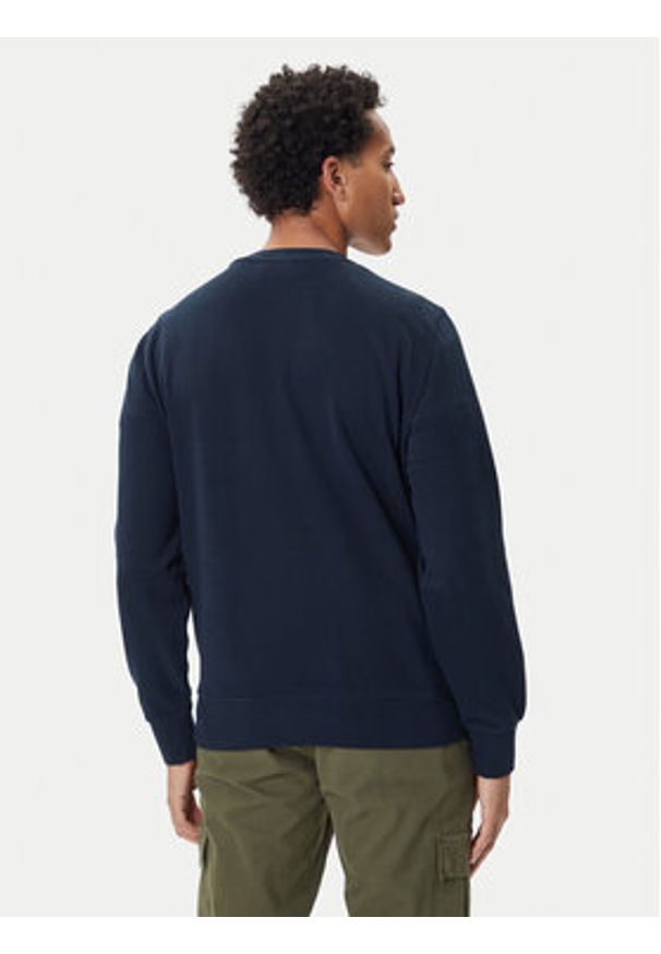 Mustang Bluza Clio 1016963 Granatowy Regular Fit. Kolor: niebieski. Materiał: bawełna