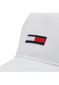 Tommy Jeans Czapka z daszkiem Tjm Flag Cap AM0AM08496 Biały. Kolor: biały. Materiał: materiał #3