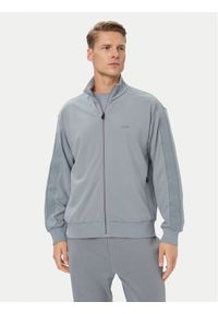 BOSS Bluza Union Tape 50564098 Szary Regular Fit. Kolor: szary. Materiał: wiskoza #1